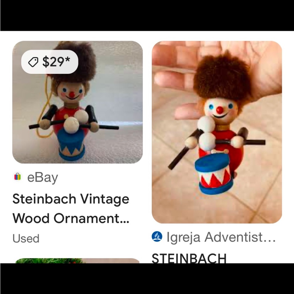 BNWT In Box Steinbach Handmade Wood Ornament. Compare To $29+Used. RARE!!! - Picture 8 of 8